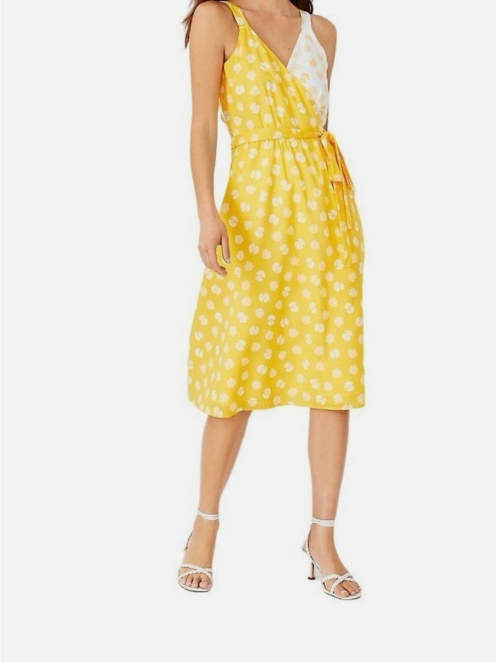 Ann Taylor Seashell Wrap Dress Sz XS